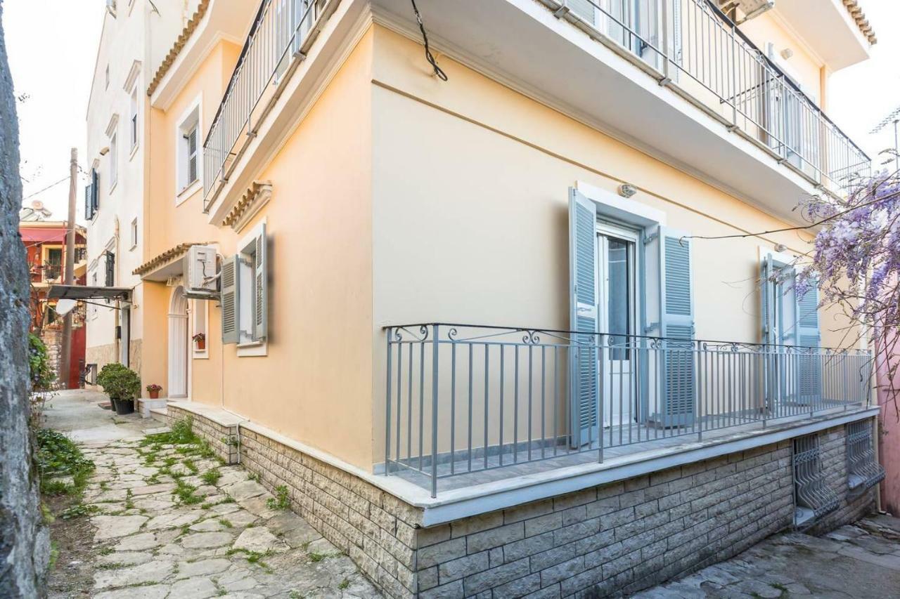 Spacious Maisonette - Roof Top View Of Corfu Port Mantouki Kültér fotó